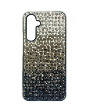 Силиконов калъф гръб Diamond Case Samsung Galaxy S25 - черен